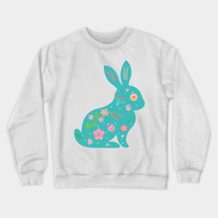 Spring Easter Bunny Crewneck Sweatshirt